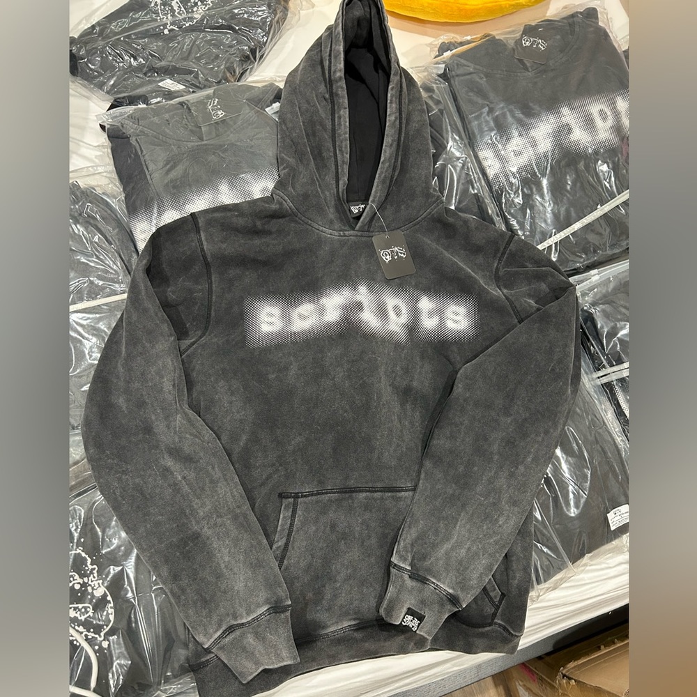 OTS distressed hoodies available for purchase